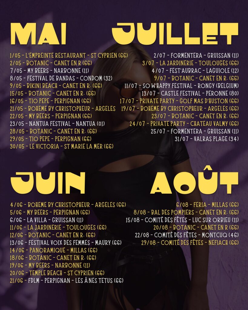 DJ LAURA LAFFON ÉTÉ 2026